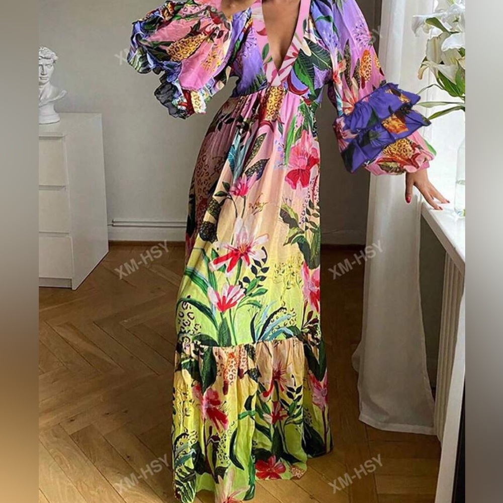 Boho Colorful Dress